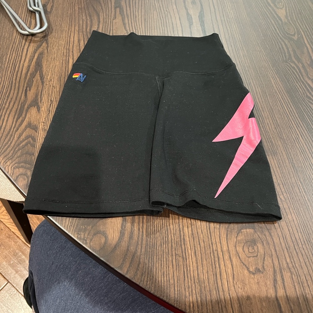 Black and Pink Women's Shorts aviator nation XS - Picture 7 of 15